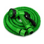 Manguera Extensible Hasta 15 Metros Con Pistola De Riego Verde - Imagen 8