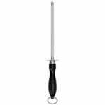 Set Kit Parrillero 3 Piezas Cuchillo Chaira Tenedor Acero Inoxidable Asado - Imagen 5