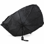 Parasol Tipo Paraguas Para Parabrisas Auto Camioneta Bloqueo Rayos UV 130 x 75 Cm