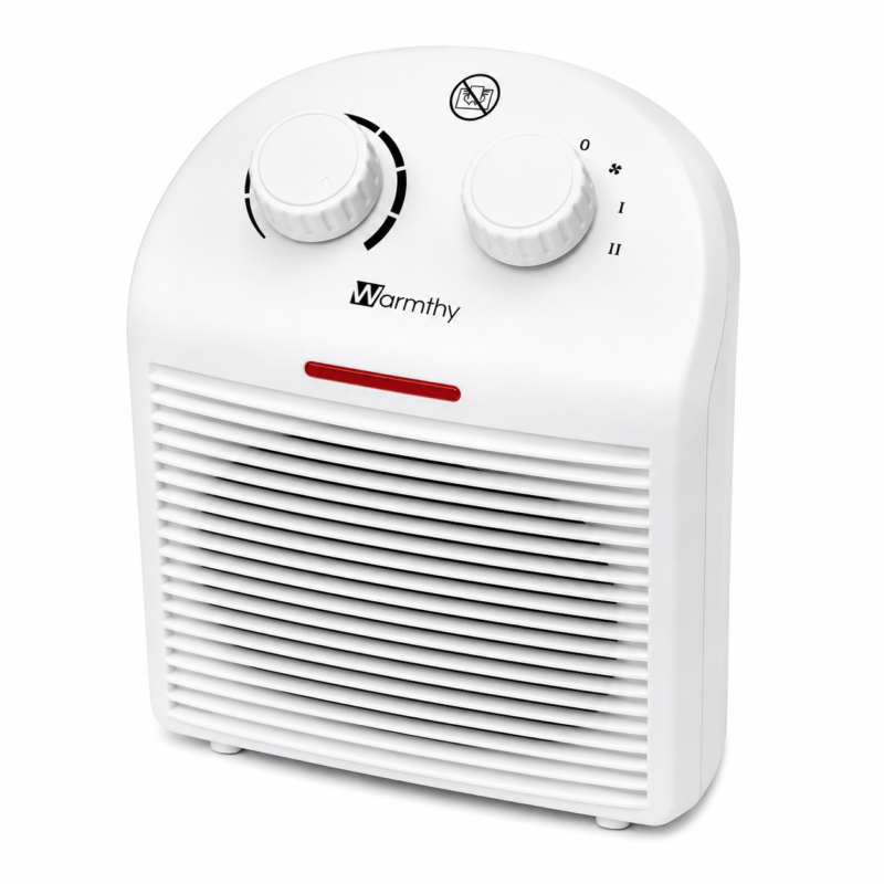 Caloventilador Calefactor 2000W Warmthy Bajo Consumo 2 Niveles