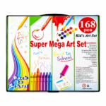 Maletín Kit De Arte 168 Piezas Con Marcadores Crayones Acuarelas Y Lápices - Imagen 5