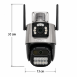 Cámara Seguridad WiFi IP Exterior PTZ Doble Lente 4K Audio iCSee IP66 - Imagen 5