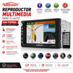 Radio Pantalla Táctil Bluetooth USB Control Remoto Audio Drift - Imagen 6