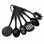 Juego De Ollas Antiadherentes 13 Piezas Con Sartén Y Utensilios Tapas De Vidrio - Imagen 4