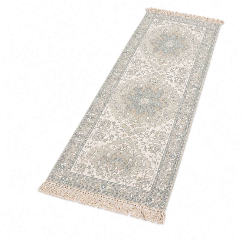 Alfombra Decorativa Pasillera 200 X 66 Cm Para Living Dormitorio