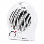 Calefactor Eléctrico 2000W Portátil 2 Potencias Termostato