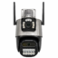 Cámara Seguridad WiFi IP Exterior PTZ Doble Lente 4K Audio iCSee IP66