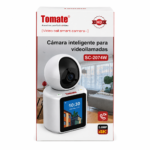 Cámara Inteligente Para Videollamadas WiFi Tomate SC-2074W Pantalla Táctil 4K - Imagen 5