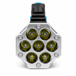 Linterna Táctica LED Recargable USB Con Luz Lateral COB - Imagen 2