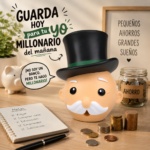 Alcancía Mr. Monopoly Cerámica Grande Ideal Ahorrar y Decoración - Imagen 6