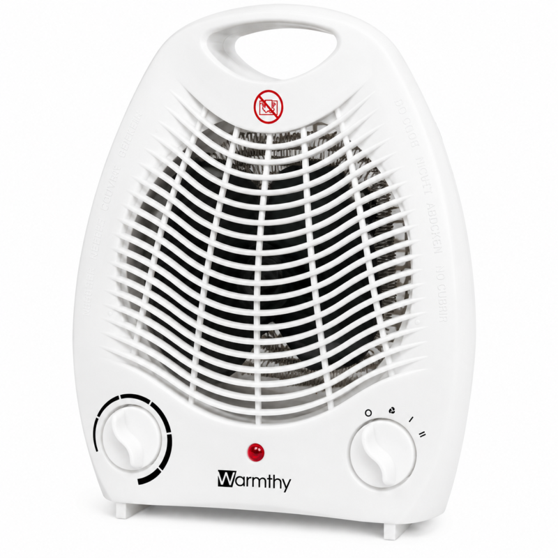 Caloventilador Calefactor Warmthy 2000W 2 Potencias Con Termostato