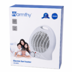 Calefactor Eléctrico 2000W Portátil 2 Potencias Termostato - Imagen 4