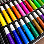 Maletín Kit De Arte 168 Piezas Con Marcadores Crayones Acuarelas Y Lápices - Imagen 4