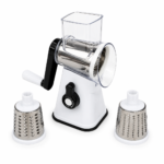 Rallador Giratorio Manual Con 2 Tambores Intercambiables