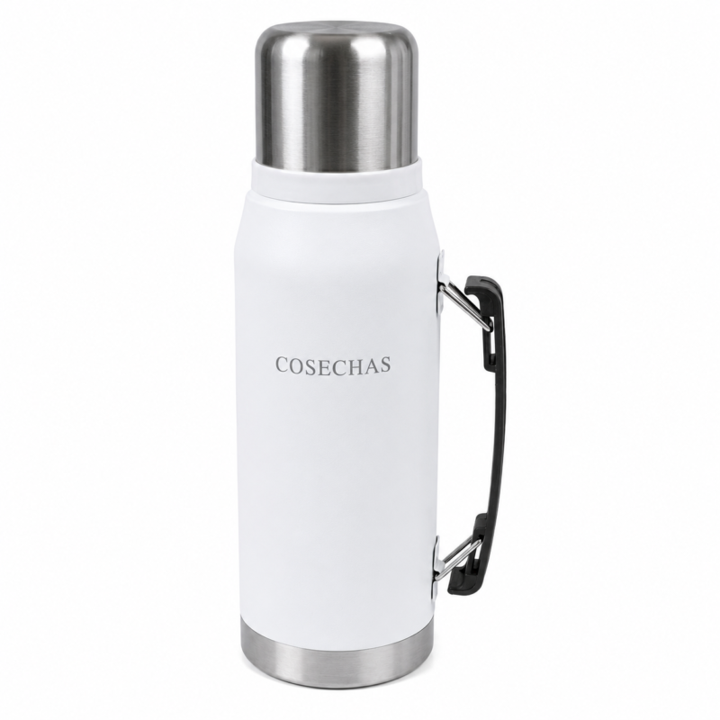 Termo Cosechas 1 Litro Acero Inoxidable Doble Capa Con Taza