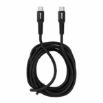 Cable USB C a USB C BWOO 60W 3 Metros Carga Rápida PD Trenzado 480Mbps