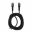 Cable USB C a USB C BWOO 60W 3 Metros Carga Rápida PD Trenzado 480Mbps