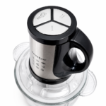 Procesadora Picadora Eléctrica Silver Love 3,5L 1000W con Bowl de Vidrio - Imagen 2
