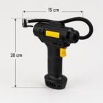 Inflador Compresor de Aire Portátil Inalámbrico Digital 150 PSI con Batería Recargable y Luz LED - Imagen 5