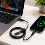 Cable USB A a USB C BWOO 1 Metro 3A Carga Rápida y Datos 480Mbps - Imagen 4