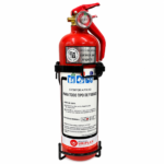 Extintor Bomberito Vehicular 1 Kg Polvo ABC UNIT Con Soporte Auto