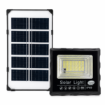 Reflector Solar LED 45W para Exterior con Panel Solar y Control Remoto