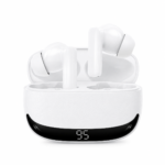 Auriculares Inalámbricos Bluetooth TWS con Estuche de Carga y Pantalla LED Bwoo