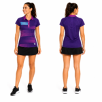 Remera Deportiva Mujer GEDO Tipo Polo 100% Poliéster Transpirable y Secado Rápido - Imagen 5