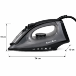 Plancha a Vapor Silver Love 2000W Suela Antiadherente Vapor Vertical 120ml - Imagen 7