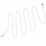 Cable USB A a USB C BWOO 2 Metros Carga Rápida y Sincronización Blanco - Imagen 2