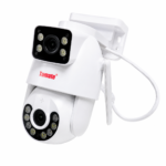 Cámara de Seguridad WiFi Dual Tomate SC-Y3009W con Visión Nocturna y Audio Bidireccional