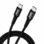 Cable Carga Rápida 60W Trenzado y Transferencia de Datos USB C a USB C BWOO 2 Metros