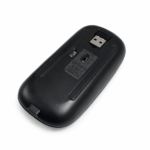 Mouse Inalámbrico Recargable con Receptor USB Negro - Imagen 2