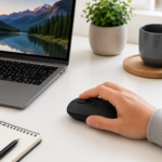 Mouse Inalámbrico Recargable con Receptor USB Negro - Imagen 7