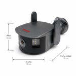 Cámara de Seguridad IP WiFi 4K Tomate 180° con Visión Nocturna y Audio Bidireccional - Imagen 5