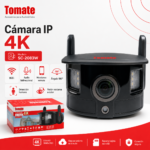 Cámara de Seguridad IP WiFi 4K Tomate 180° con Visión Nocturna y Audio Bidireccional - Imagen 7