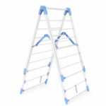 Tender de Ropa Plegable de Aluminio con Alas Laterales y Gran Capacidad - Imagen 2