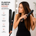 Plancha de Pelo Kemei Alisadora con Calentamiento Rápido y Cable Giratorio 360° - Imagen 4