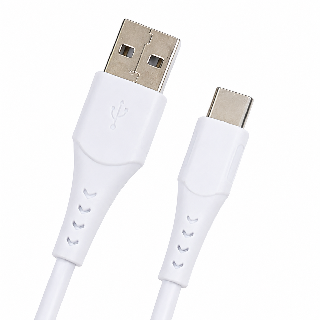 DA3737B4-9018-4750-9997-C0229341F1FD Cable USB A a USB C 1 Metro Carga Rápida y Transferencia de Datos Blanco - Imagen 1