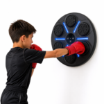 Máquina de Boxeo Electrónica con Bluetooth, Música, Luces LED y 6 Zonas de Golpe - Imagen 2