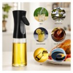 Aceitero Spray Pulverizador Rociador Gatillo 210ml Negro - Imagen 5
