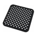Rejilla Silicona Freidora De Aire Antiadherente Air Fryer Negro - Imagen 2