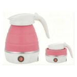 Jarra Eléctrica Plegable 0,6 Litros Color Rosa