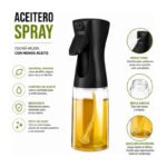 Aceitero Spray Pulverizador Rociador Gatillo 210ml Negro - Imagen 10