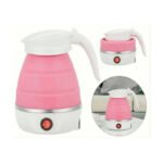 Jarra Eléctrica Plegable 0,6 Litros Color Rosa - Imagen 2