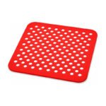 Rejilla Silicona Freidora De Aire Antiadherente Air Fryer Rojo - Imagen 2