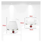 Jarra Eléctrica Plegable 0,6 Litros Color Blanco - Imagen 5