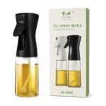 Aceitero Spray Pulverizador Rociador Gatillo 210ml Negro - Imagen 2