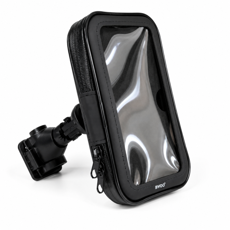 Soporte de Celular para Bicicleta BWOO Impermeable 360° hasta 6.8”