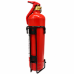 Extintor Bomberito Vehicular 1 Kg Polvo ABC UNIT Con Soporte Auto - Imagen 3